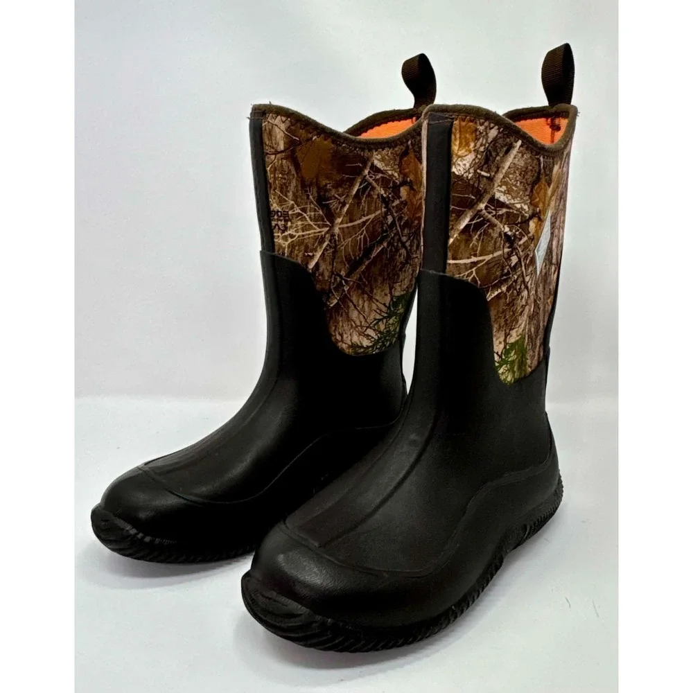 The Original Muck Boot Company Kid's Hale Realtree Edge Waterproof Boots Size 5M